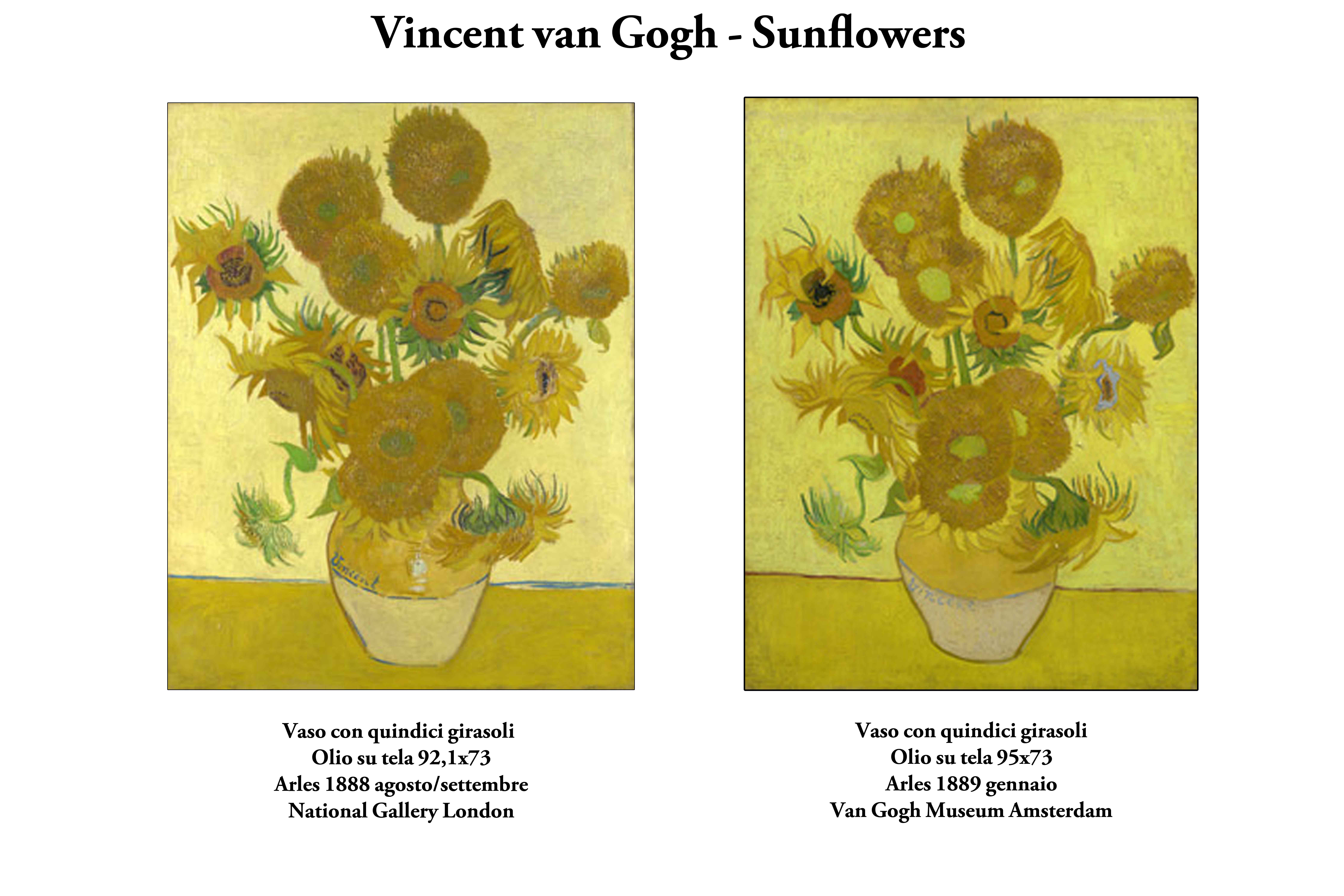 I Girasoli Di Van Gogh D Arte E Dintorni