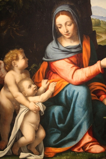 Bernardino Luini – Madonna di Menaggio, 1525 circa